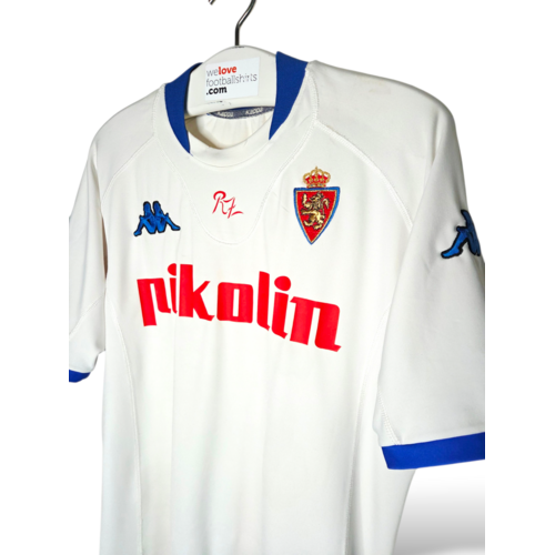 Kappa Origineel retro vintage voetbalshirt Real Zaragoza 2001/03 Kappa Origineel retro vintage voetbalshirt Real Zaragoza 2001/03