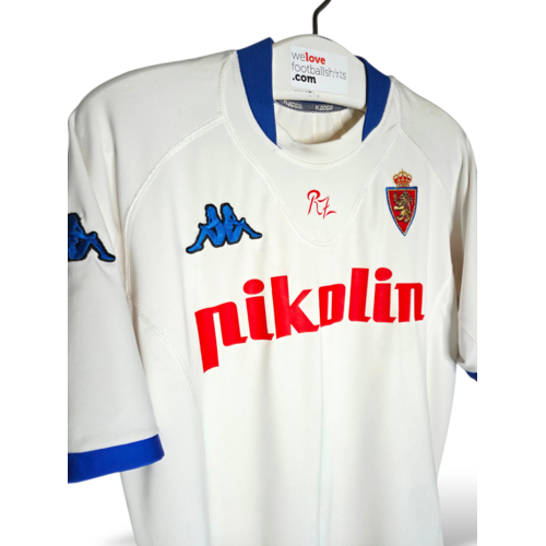 Kappa Origineel retro vintage voetbalshirt Real Zaragoza 2001/03 Kappa Origineel retro vintage voetbalshirt Real Zaragoza 2001/03