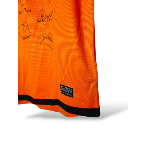Nike Original Vintage-Nike-Fußballtrikot der Niederlande mit Signatur, EURO 2012