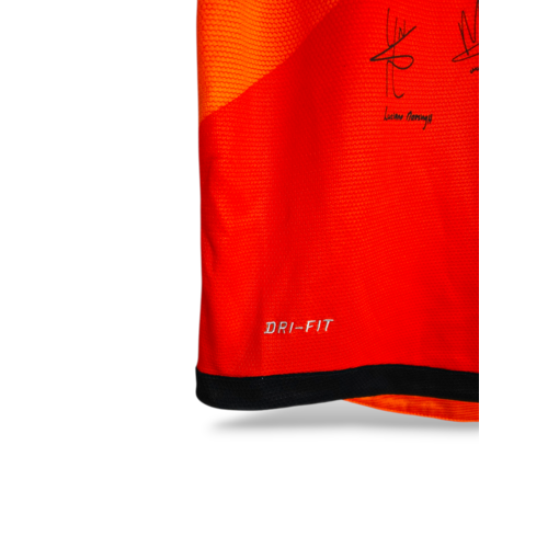 Nike Original Vintage-Nike-Fußballtrikot der Niederlande mit Signatur, EURO 2012