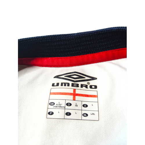 Umbro Original retro vintage football shirt England World Cup 2002 Umbro Original retro vintage football shirt England World Cup 2002