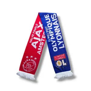 Fußballschal AFC Ajax - Olympique Lyonnais Fußballschal AFC Ajax - Olympique Lyonnais
