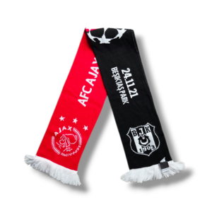 Football Scarf AFC - Ajax - Beşiktaş J.K. Football Scarf AFC - Ajax - Beşiktaş J.K.
