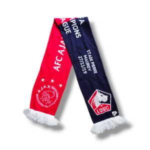 Fußballschal AFC Ajax - LOSC Lille Fußballschal AFC Ajax - LOSC Lille