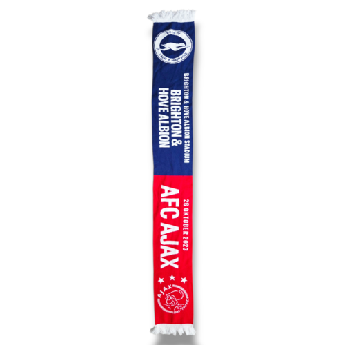 Original Football Scarf AFC Ajax - Brighton Hove Albion Original Football Scarf AFC Ajax - Brighton Hove Albion