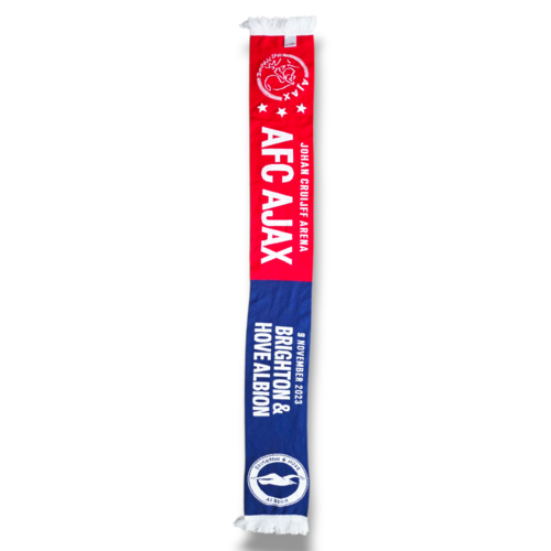 Original Football Scarf AFC Ajax - Brighton Hove Albion Original Football Scarf AFC Ajax - Brighton Hove Albion