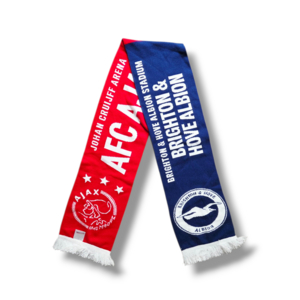 Football Scarf AFC Ajax - Brighton Hove Albion Football Scarf AFC Ajax - Brighton Hove Albion