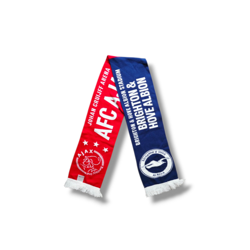 Football Scarf AFC Ajax - Brighton Hove Albion Football Scarf AFC Ajax - Brighton Hove Albion