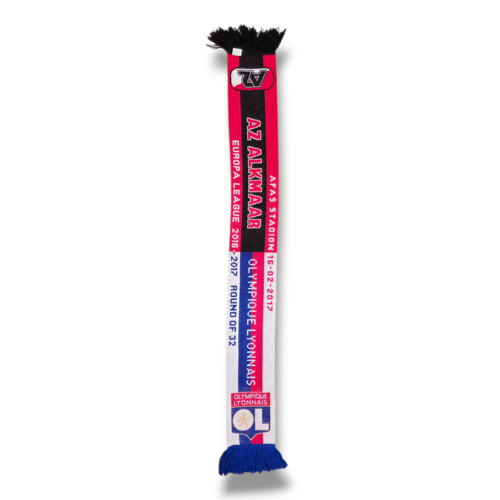 Original Football Scarf Olympique Lyonnais - AZ Alkmaar Original Football Scarf Olympique Lyonnais - AZ Alkmaar