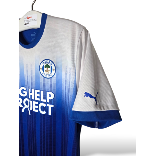 Puma Origineel retro vintage voetbalshirt Wigan Athletic F.C. 2022/23