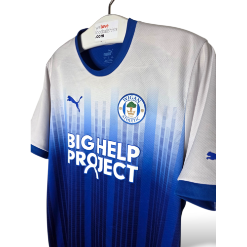 Puma Origineel retro vintage voetbalshirt Wigan Athletic F.C. 2022/23