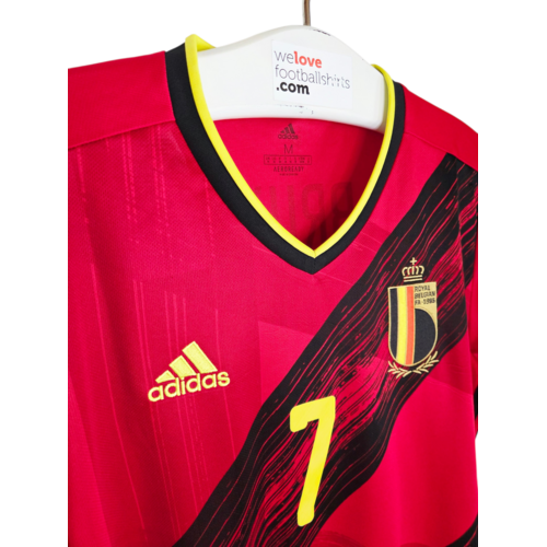 Adidas Originales Retro-Vintage-fußballtrikot Belgien EURO 2020