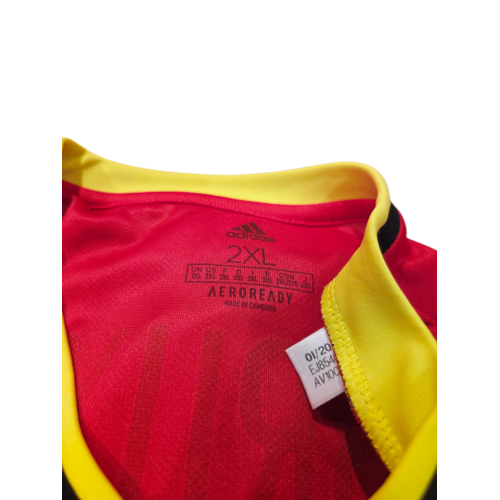 Adidas Original retro vintage football shirt Belgium EURO 2020