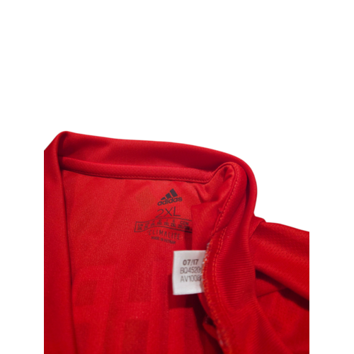 Adidas Originales Retro-Vintage-fußballtrikot Belgien Weltmeisterschaft 2018 Adidas Originales Retro-Vintage-fußballtrikot Belgien Weltmeisterschaft 2018