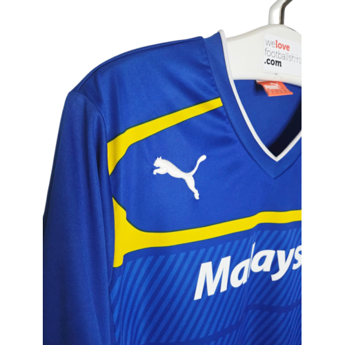 Puma Origineel retro vintage voetbalshirt Cardiff City F.C. 2012/13 Puma Origineel retro vintage voetbalshirt Cardiff City F.C. 2012/13