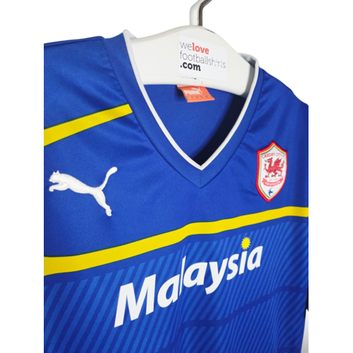 Puma Origineel retro vintage voetbalshirt Cardiff City F.C. 2012/13 Puma Origineel retro vintage voetbalshirt Cardiff City F.C. 2012/13