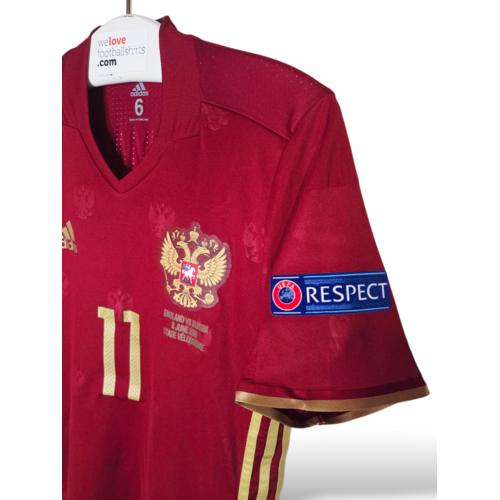 Adidas Original Vintage-Match-Issue trikot Russland EURO 2016 Adidas Original Vintage-Match-Issue trikot Russland EURO 2016