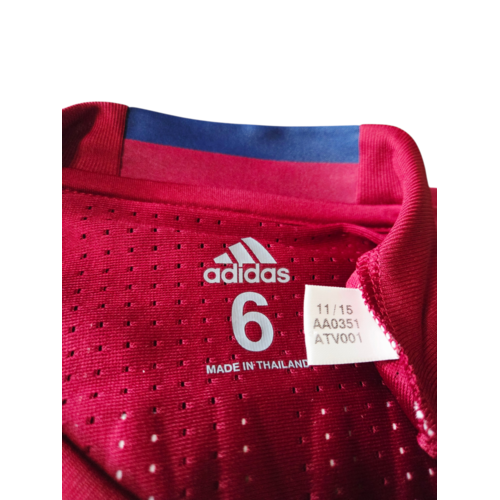 Adidas Original Vintage-Match-Issue trikot Russland EURO 2016 Adidas Original Vintage-Match-Issue trikot Russland EURO 2016