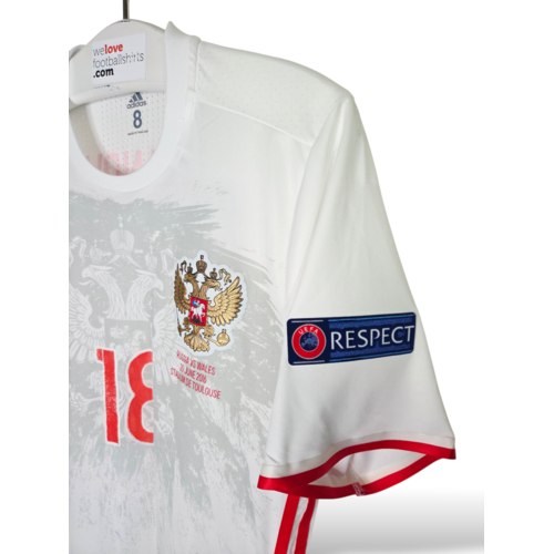 Adidas Original vintage Match-Issue football shirt Russia EURO 2016