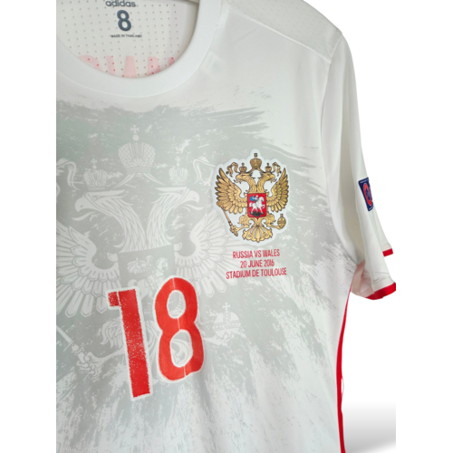 Adidas Original vintage Match-Issue football shirt Russia EURO 2016
