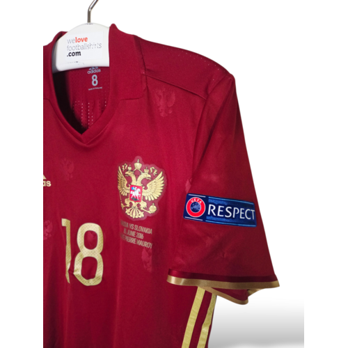 Adidas Original Vintage-Match-Issue trikot Russland EURO 2016
