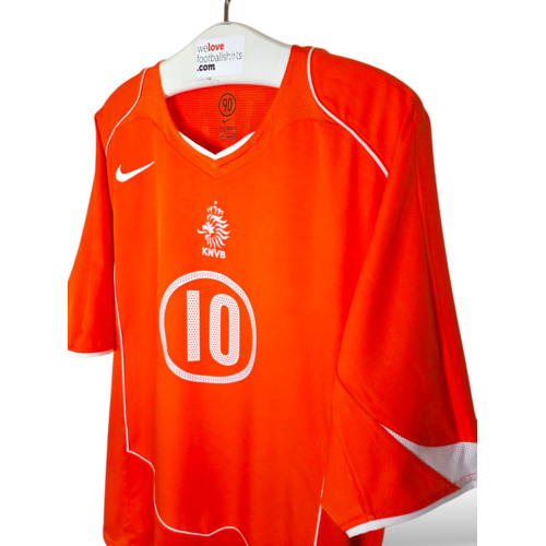 Nike Originales Retro-Vintage-fußballtrikot Niederlande EURO 2004