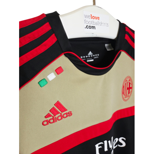 Adidas Origineel retro vintage voetbalshirt AC Milan 2011/12
