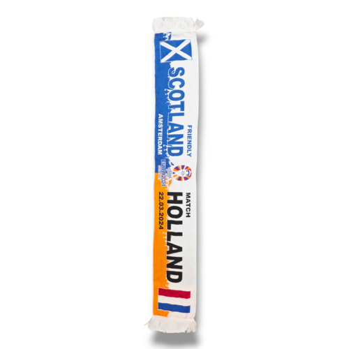 Originele Voetbalsjaal Nederland - Schotland