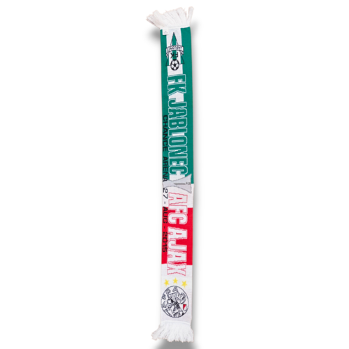Original Football Scarf AFC Ajax - FK Jablonec
