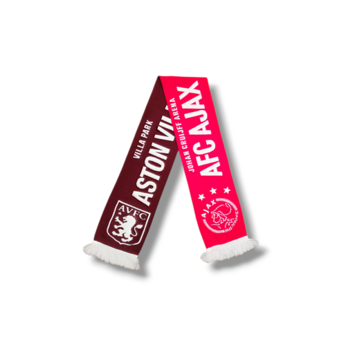 Football Scarf AFC Ajax - Aston Villa