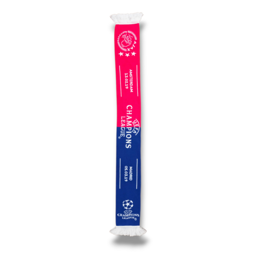 Original Football Scarf AFC Ajax - Real Madrid
