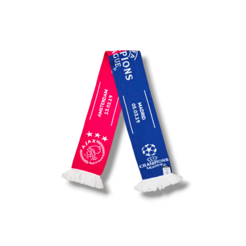Football Scarf AFC Ajax - Real Madrid