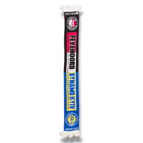 Originele Voetbalsjaal Feyenoord Rotterdam - Dynamo Kiev