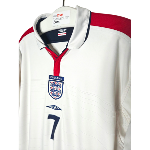 Umbro Origineel retro vintage voetbalshirt Engeland EURO 2004
