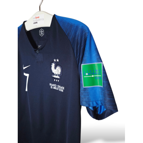 Nike Original retro vintage football shirt France World Cup 2018 Nike Original retro vintage football shirt France World Cup 2018