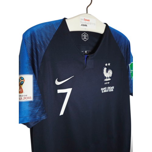 Nike Original retro vintage football shirt France World Cup 2018 Nike Original retro vintage football shirt France World Cup 2018