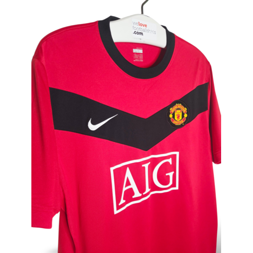 Nike Origineel retro vintage voetbalshirt Manchester United 2009/10 Nike Origineel retro vintage voetbalshirt Manchester United 2009/10