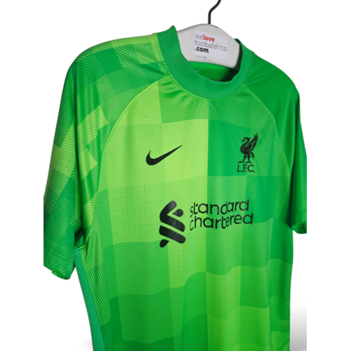 Nike Origineel retro vintage keepersshirt Liverpool 2021/22 Nike Origineel retro vintage keepersshirt Liverpool 2021/22