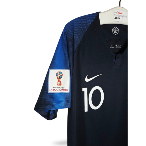 Nike Originelles Retro-Vintage-Fußballtrikot Frankreich Weltmeisterschaft 2018 Nike Originelles Retro-Vintage-Fußballtrikot Frankreich Weltmeisterschaft 2018