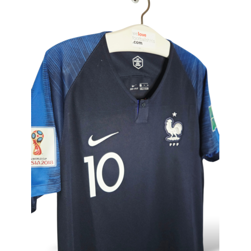 Nike Originelles Retro-Vintage-Fußballtrikot Frankreich Weltmeisterschaft 2018 Nike Originelles Retro-Vintage-Fußballtrikot Frankreich Weltmeisterschaft 2018