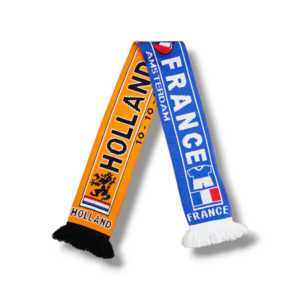 Fußballschal Niederlande - Frankreich Fußballschal Niederlande - Frankreich