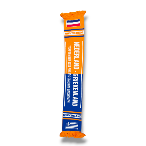 Originaler Fußballschal Niederlande - Griechenland Originaler Fußballschal Niederlande - Griechenland