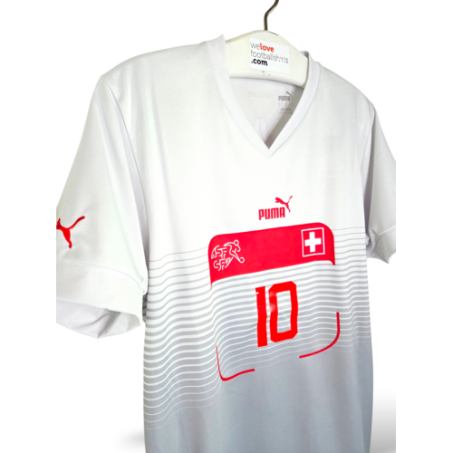 Puma Origineel retro vintage voetbalshirt Zwitserland World Cup 2022 Puma Origineel retro vintage voetbalshirt Zwitserland World Cup 2022