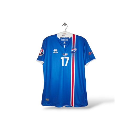 Errea Original vintage Match-Issue football shirt Iceland EURO 2016 Errea Original vintage Match-Issue football shirt Iceland EURO 2016