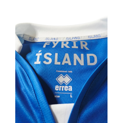 Errea Original vintage Match-Issue football shirt Iceland EURO 2016 Errea Original vintage Match-Issue football shirt Iceland EURO 2016