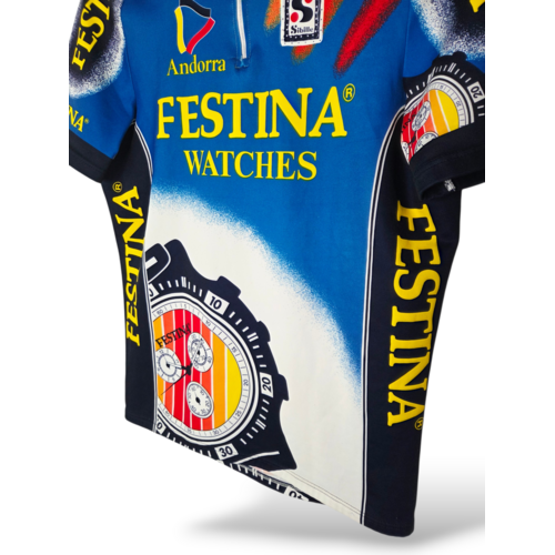 Sibille Original Sibille vintage Radtrikot Festina 1995 Sibille Original Sibille vintage Radtrikot Festina 1995