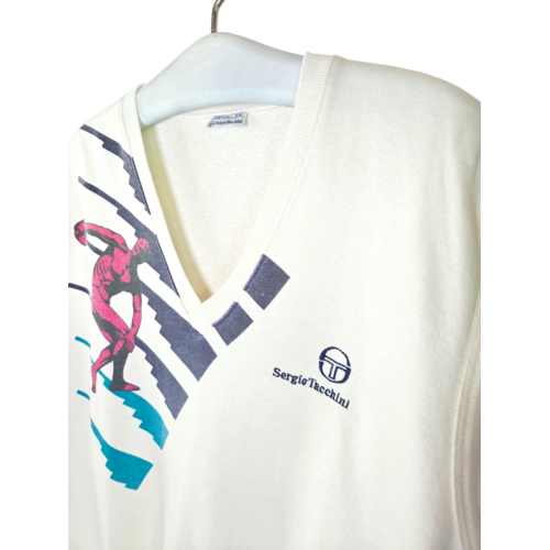 Sergio Tacchini Origineel Sergio Tacchini vintage tennis gilet '80/'90 Sergio Tacchini Origineel Sergio Tacchini vintage tennis gilet '80/'90