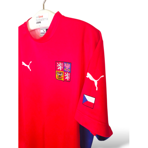 Puma Origineel retro vintage voetbalshirt Tsjechië 2002/04 Puma Origineel retro vintage voetbalshirt Tsjechië 2002/04