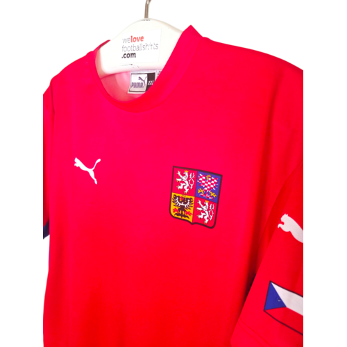 Puma Origineel retro vintage voetbalshirt Tsjechië 2002/04 Puma Origineel retro vintage voetbalshirt Tsjechië 2002/04