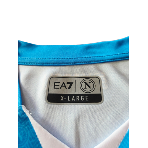 EA7 Origineel retro vintage voetbalshirt SSC Napoli 2024/25 EA7 Origineel retro vintage voetbalshirt SSC Napoli 2024/25